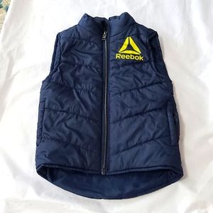 REEBOK blue Puffer Vest Boys/baby